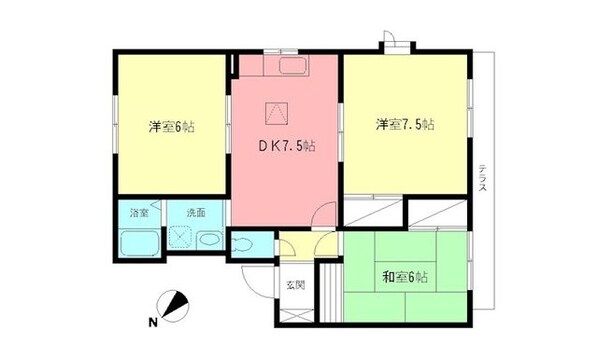 ミッキーハウスの物件間取画像